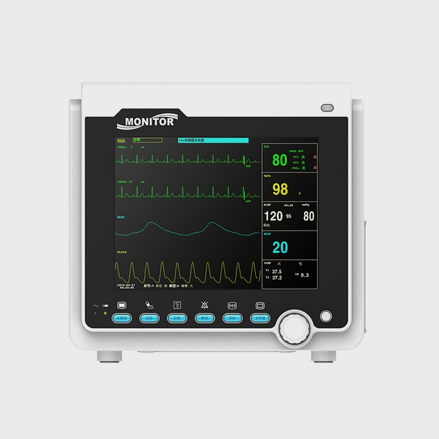 Monitor veterinario multiparametrico portatile da 8 pollici con grande schermo CMS6000VET