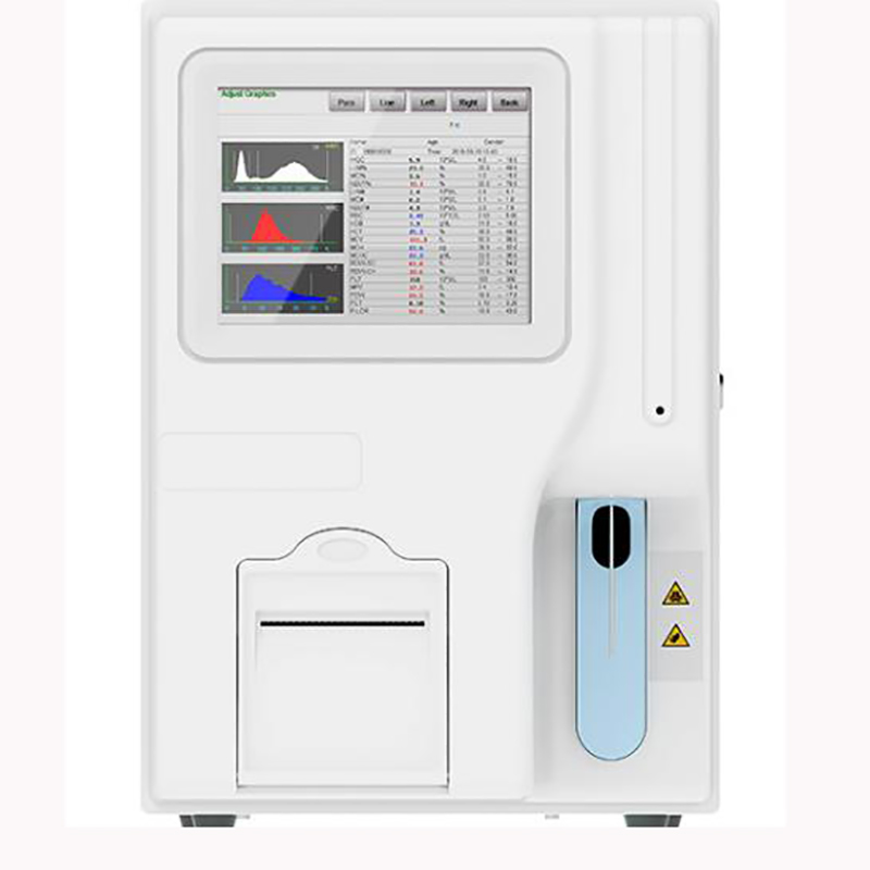 Analizzatore ematologico Cbc per contaglobuli in 3 parti completamente automatizzato HA3100VET