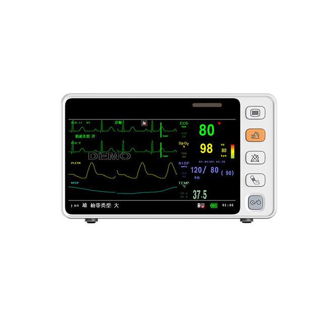 Monitor multiparametro veterinario portatile touch screen da 5 pollici CMS1000VET