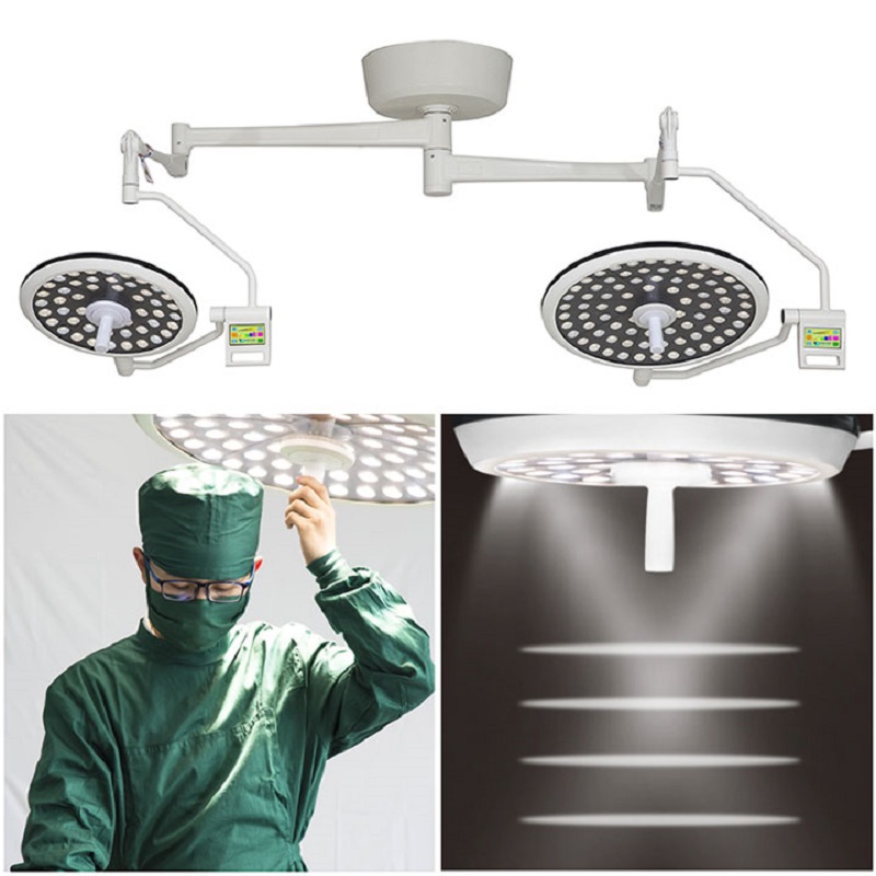 Lampada chirurgica a LED per sala operatoria a soffitto veterinario PLM-700/500